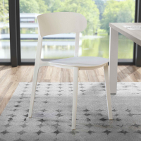 Silla Confidente Moon 4 patas, apilable