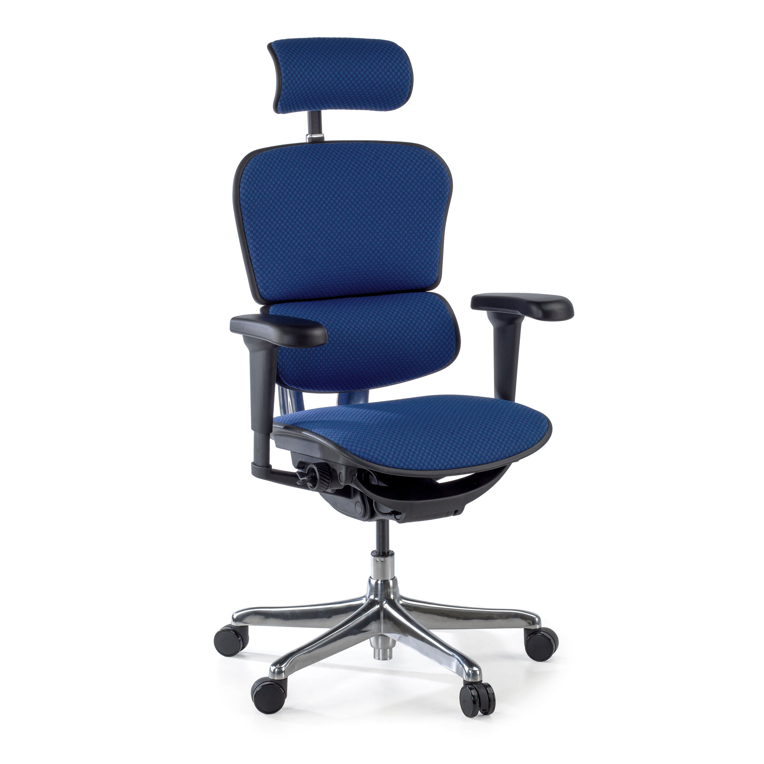 Silla Ergohuman ultra, tapizado asiento y respaldo, estructura negra