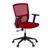 Silla de Oficina Pivot, giratoria, brazos ajustables red