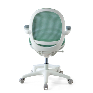 silla de escritorio infantil verde ergokid malla brazos abatibles 7