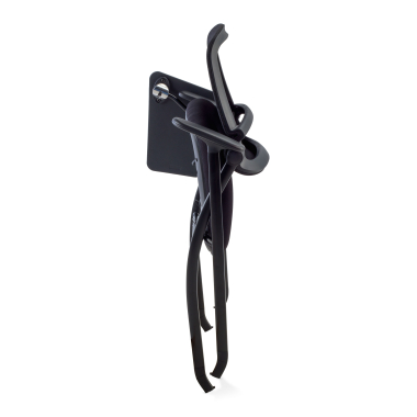 silla con pala negro con pala de escritura malla brazos moviles 9