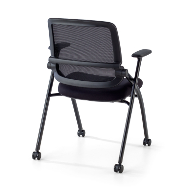 silla con pala negro silla con ruedas malla brazos moviles 13