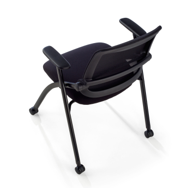 silla con pala negro silla con ruedas malla brazos moviles 15