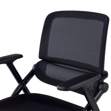 silla con pala negro silla con ruedas malla brazos moviles 12