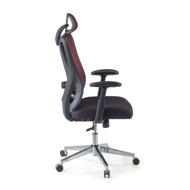 silla ergonomica rojo matrix malla brazos moviles soporte lumbar reposacabezas 7