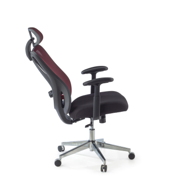 silla ergonomica rojo matrix malla brazos moviles soporte lumbar reposacabezas 4