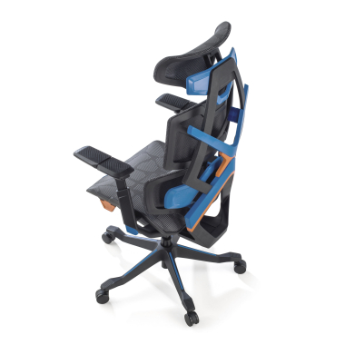 silla gaming lila dragonlord malla brazos regulables 6d soporte lumbar reposacabezas 9