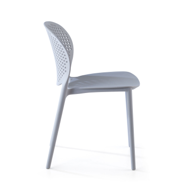 silla confidente gris tango plastico sin brazos 3