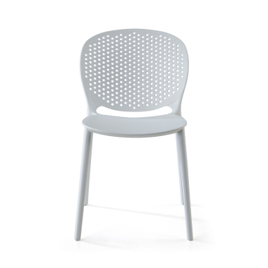 silla confidente blanco tango plastico sin brazos 2