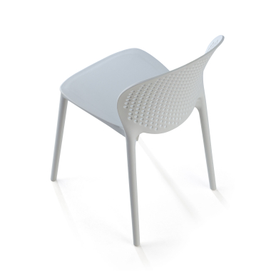 silla confidente blanco tango plastico sin brazos 8