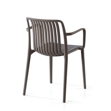 silla confidente gris omnia plastico brazos fijos 7