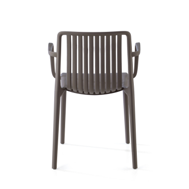 silla confidente gris omnia plastico brazos fijos 5