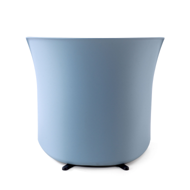silla sala de espera azul duomo tela brazos fijos 7