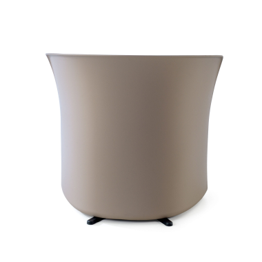 silla sala de espera marron duomo tela brazos fijos 7