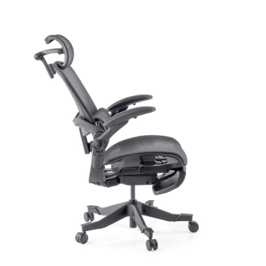 silla ergonomica negro erghos x1 malla brazos regulables 3d doble soporte lumbar reposacabezas 11
