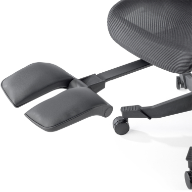 silla ergonomica negro erghos x1 malla brazos regulables 3d doble soporte lumbar reposacabezas 7