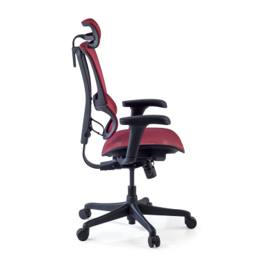 silla ergonomica rojo silla oficina malla brazos regulables 3d soporte lumbar reposacabezas 7