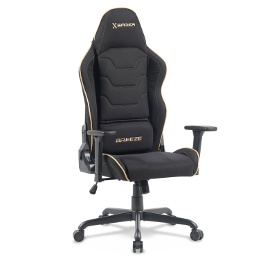 silla gaming negro breeze tela brazos moviles cojin reposacabezas reposacabezas 1