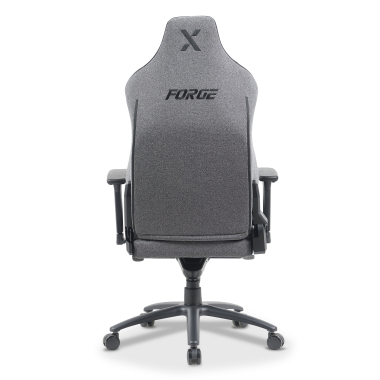 silla gaming gris forge tela brazos regulables 3d cojin lumbar y cervical reposacabezas 8
