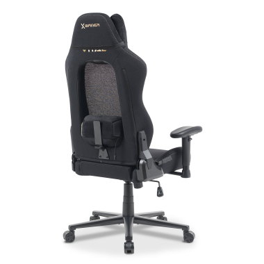 silla gaming negro vital tela brazos moviles cojin reposacabezas reposacabezas 11
