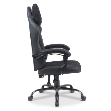 silla gaming negro titan piel sintetica brazos abatibles cojin reposacabezas reposacabezas 8