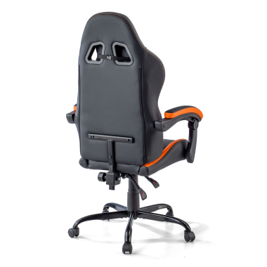 silla gaming naranja mist piel sintetica brazos abatibles cojin reposacabezas reposacabezas 11