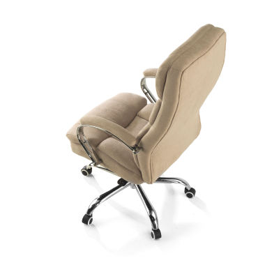 sillon de oficina beige harmony tela brazos tapizados 8