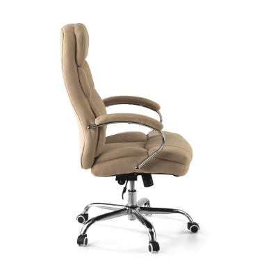 sillon de oficina beige harmony tela brazos tapizados 7