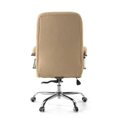 sillon de oficina beige harmony tela brazos tapizados 9