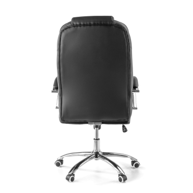 sillon de oficina negro adana piel sintetica brazos tapizados 8