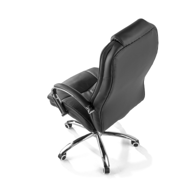 sillon de oficina negro adana piel sintetica brazos tapizados 9