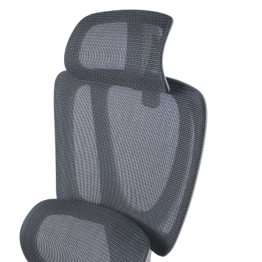 silla ergonomica blanco gris essenza malla brazos regulables 3d doble soporte lumbar reposacabezas 13