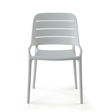 silla confidente blanco bez podlokietnikow plastico sin brazos 5