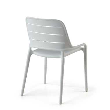 silla confidente blanco bez podlokietnikow plastico sin brazos 8
