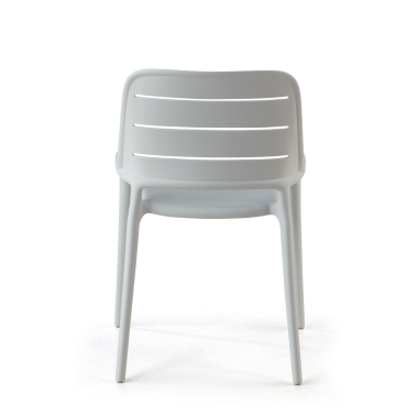 silla confidente blanco bez podlokietnikow plastico sin brazos 9