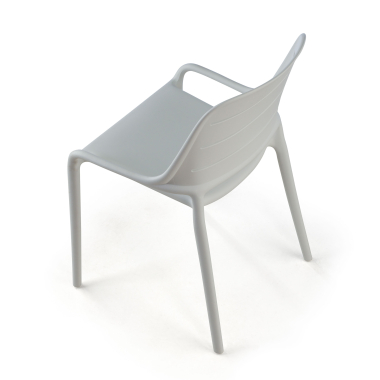 silla confidente blanco bez podlokietnikow plastico sin brazos 10