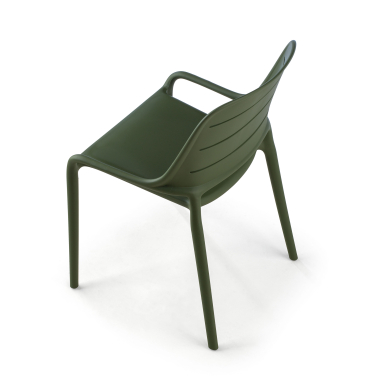 silla confidente verde bez podlokietnikow plastico sin brazos 9