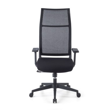 silla ergonomica negro stay malla brazos moviles 6