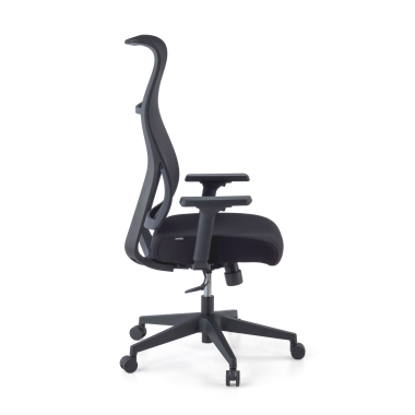 silla ergonomica negro stay malla brazos moviles 5