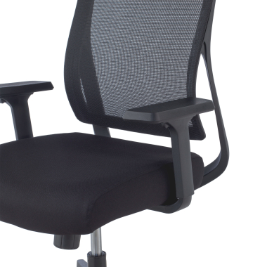 silla ergonomica negro stay malla brazos moviles 4