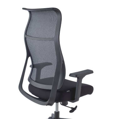 silla ergonomica negro stay malla brazos moviles 3