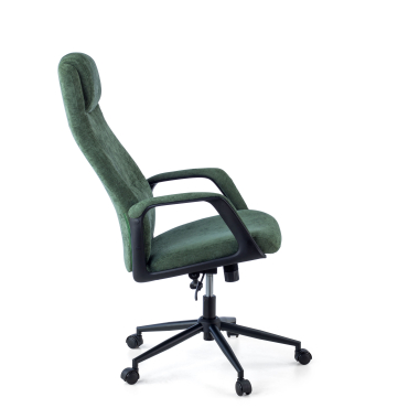 sillon de oficina verde denmark tela brazos tapizados reposacabezas 4