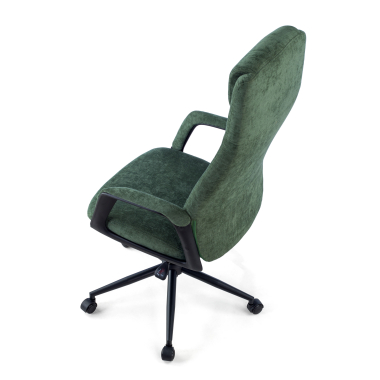 sillon de oficina verde denmark tela brazos tapizados reposacabezas 7