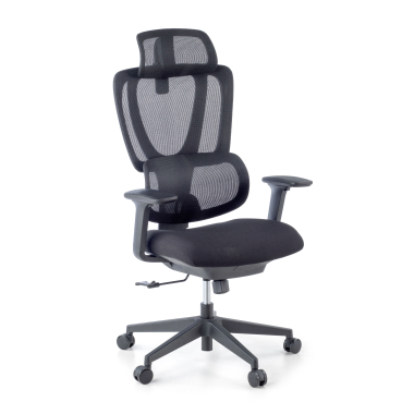 silla ergonomica negro essenza malla brazos regulables 3d doble soporte lumbar reposacabezas 1