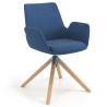 Silla Nórdica Glamm, Patas de madera, Certificada