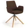 Silla Nórdica Glamm, Patas de madera, Certificada