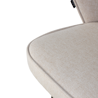 taburete de oficina beige martina tela brazos tapizados 5