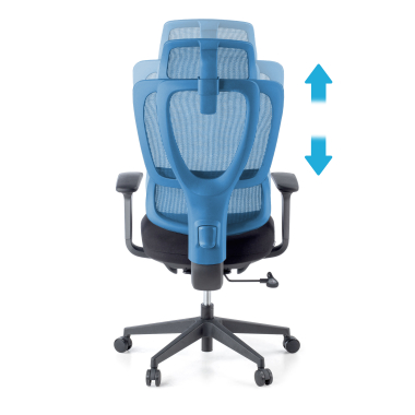 silla ergonomica negro essenza malla brazos regulables 3d doble soporte lumbar reposacabezas 4