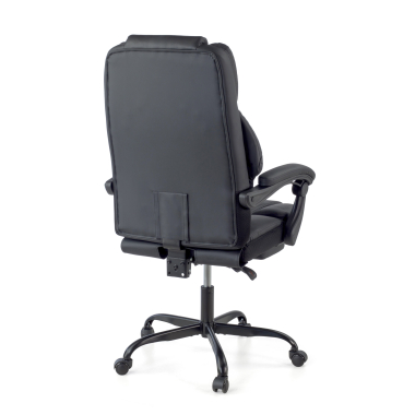 silla gaming negro morgan piel sintetica brazos moviles cojin reposacabezas reposacabezas reposapies extensible 8