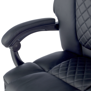 silla gaming negro morgan piel sintetica brazos moviles cojin reposacabezas reposacabezas reposapies extensible 5